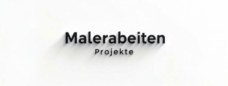 Malerarbeiten Projekte
