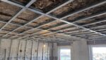 Gipskartondecke-Unterkonstruktion-Trockenbau